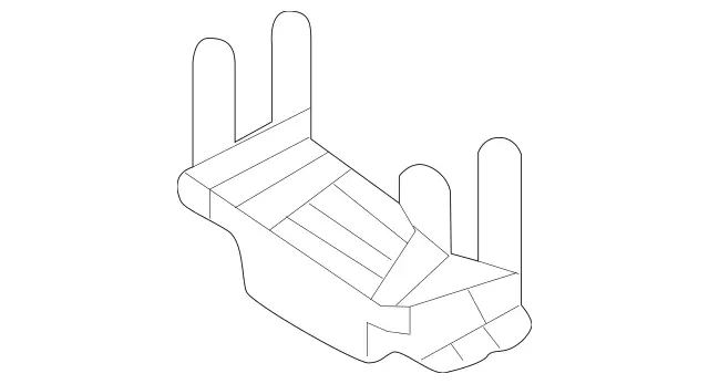 2227570114 - Electrical System: Holder for Mercedes-Benz: Maybach S550, Maybach S560, Maybach S600, Maybach S650, S450, S550, S550e, S560, S600, S63 AMG, S65 AMG Image image