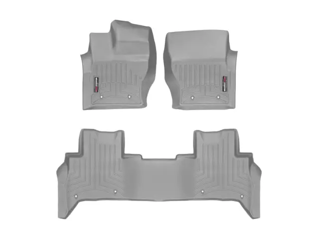 4648016 - : Grey FloorLiner™ DigitalFit®, Front &amp; 2nd Row for WeatherTech Image