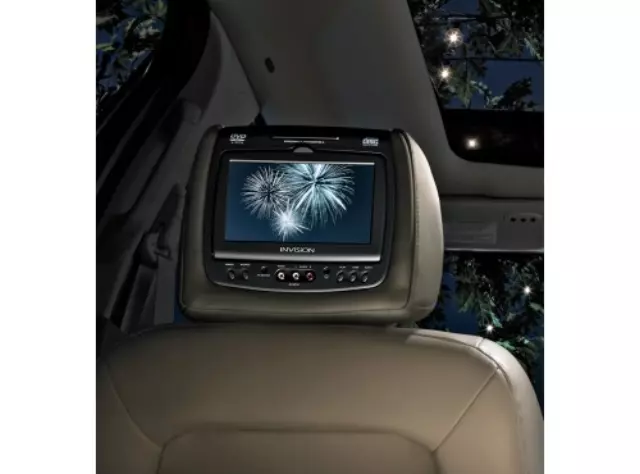VCA1Z10E947BJ - Audio/Video: DVD By Invision, Dual Head Restraint, Leather for Lincoln: MKX Image