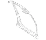 1646401616 - Rear End: Reinforcement for Mercedes-Benz Image