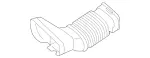 2760900911 - Chassis Sheet Metal/Air Intake: Air Intake Hose for Mercedes-Benz Image