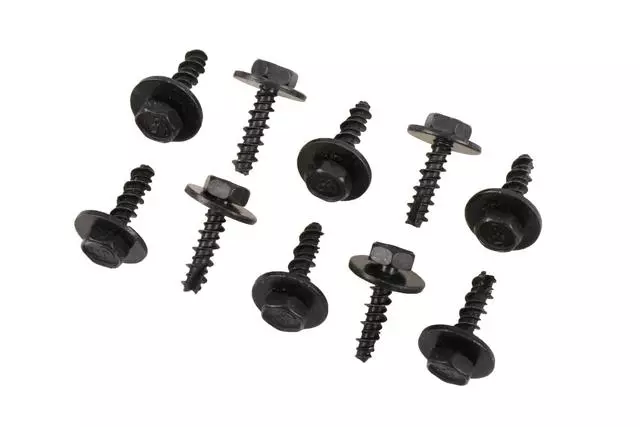 11609465 - Body: Lower Bracket Bolt for Buick: Cascada, Enclave, Envision, LaCrosse, Verano | Cadillac: ATS, CT5, CTS, ELR, Escalade, Escalade ESV, Escalade EXT, Seville, SRX, XTS | Chevrolet: Avalanche, Camaro, Corvette, Equinox, Malibu, Silverado 1500, Silverado 1500 LD, Silverado 2500 HD, Silverado 3500 HD, Suburban 1500, Suburban 2500, Tahoe, Traverse, Traverse Limited, Volt | GMC: Acadia, Acadia Limited, Sierra 1500, Sierra 1500 Limited, Sierra 2500 HD, Sierra 3500 HD, Terrain, Yukon, Yukon XL 1500, Yukon XL 2500 | Pontiac: G5 | Saturn: Aura, Ion, L100, L200, L300, LW200, LW300, Outlook, Sky Image