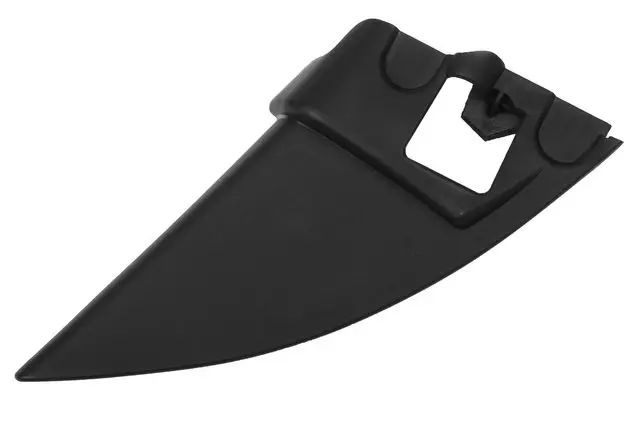 Jet Black Front Passenger Side Door Upper Trim Panel - GM (23287043)