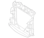 2095050730 - Radiator: Air Duct for Mercedes-Benz: C55 AMG, CLK350, CLK500, CLK55 AMG, CLK550, CLK63 AMG Image