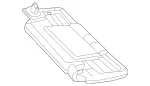 17281008109H93 - : Sun-Visor for Mercedes-Benz Image