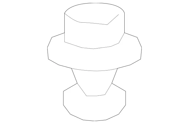 2047500089 - Trunk Lid: Stop Buffer for Mercedes-Benz: C250, C300, C350, C63 AMG Image image