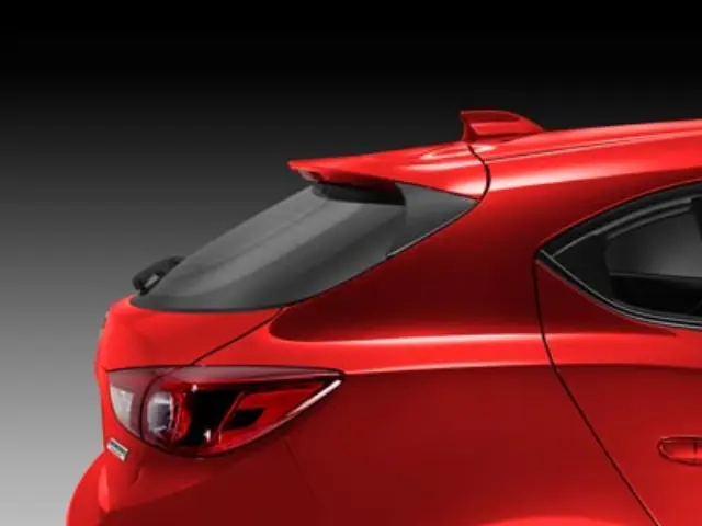 QBMN519N02M - Exterior: Rear Spoiler - Machine Grey for Mazda Image