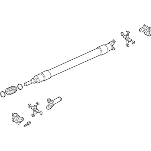 HC3Z4602BD - : Drive Shaft for Ford Image