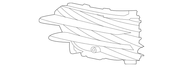 1678855802 - Attachment Parts: Cover Grill for Mercedes-Benz: GLS450, GLS580, GLS63 AMG Image image