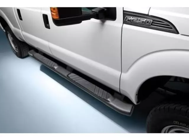HC3Z16450HB - : Step Bars - 5 Inch Black, Crew Cab for Ford: F-250 Super Duty, F-350 Super Duty, F-450 Super Duty Image