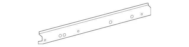 1676363800 - Side Panels: Reinforcement for Mercedes-Benz: GLE350, GLE450, GLE450e, GLE53 AMG, GLE580, GLE63 AMG S, GLS450, GLS580, GLS63 AMG, Maybach GLS600 Image image