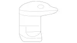 1665000431 - Radiator: Holder for Mercedes-Benz Image
