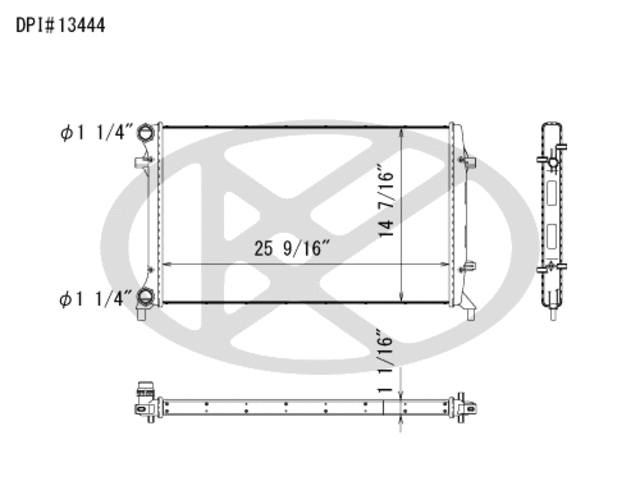 A13444 - : Koyorad Radiator for Koyo Image
