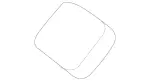 9016710115 - Body: Mirror Inside Mount Plate for Mercedes-Benz Image