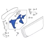 MR3Z6323209A - Body: Regulator for Ford Image