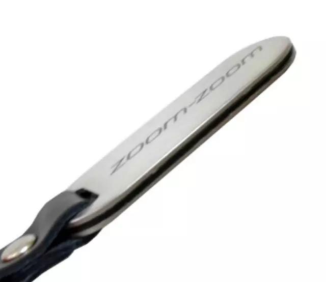 83Z45 - Miscellaneous: Mazda Keychains - Brushed With Zoom-Zoom Logo for Mazda: 2, 3, 5, 6, CX-3, CX-5, CX-7, CX-9, MX-5 Miata Image