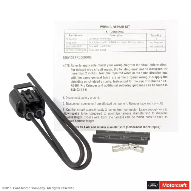 3U2Z14S411YBB - : Wire Assembly for Ford Image