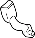 888521LA0B - : Buckle for Infiniti Image