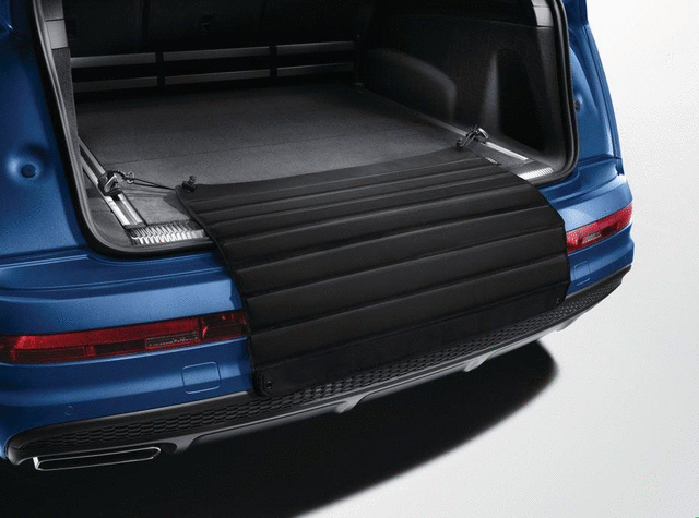 8X0061190B - Exterior: Loading Sill Protective Mat for Audi: A3, A3 Quattro, A4 allroad, A4 Quattro, A5 Quattro, A5 Sportback, Q3, Q5, Q5 Sportback, Q7, Q8, RS3, RS5, RS5 Sportback, S3, S4, S5, S5 Sportback, SQ5, SQ5 Sportback, SQ7, SQ8, TT Quattro, TT RS Quattro, TTS Quattro Image