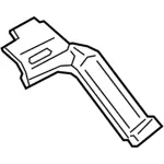 JL1Z7845114A - Body: End Panel for Ford: Expedition | Lincoln: Navigator Image