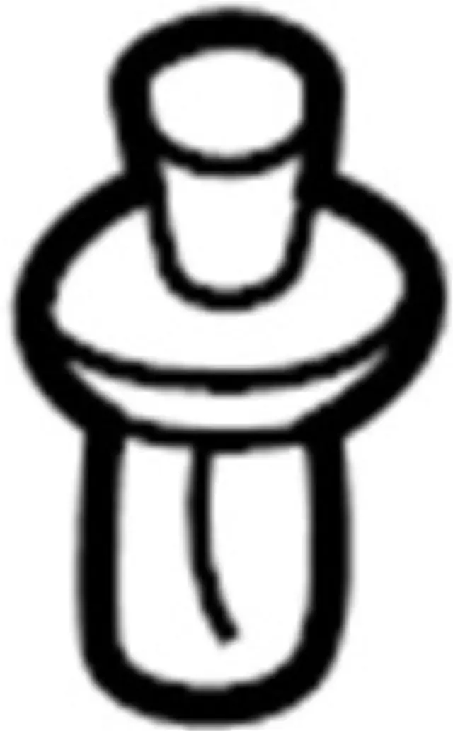 155309541 - Body: Scuff Plate Clip for INFINITI: QX4 Image