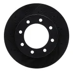 63354223L - : DFC Brake Rotor - Drilled and Slotted - Black for DYNAMIC FRICTION Image
