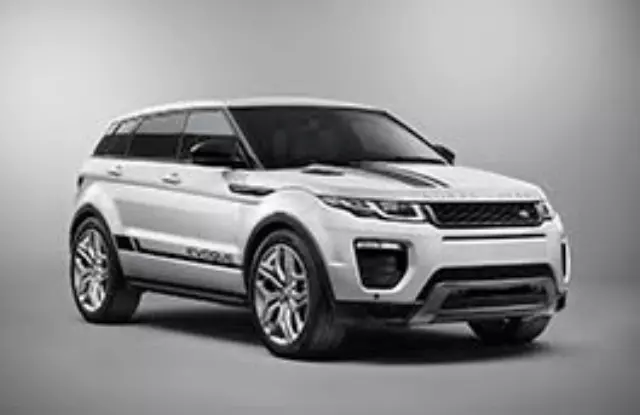 VPLVB0160PAB - Exterior: Vehicle Decals, Urban, Right Side, Black for Land Rover: Range Rover Evoque Image