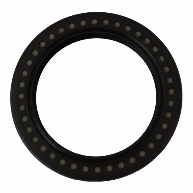 4F2Z6700AA - Engine: Crankshaft Seal for Ford: Aerostar, Bronco, E-150, E-150 Club Wagon, E-150 Econoline, E-150 Econoline Club Wagon, E-250, E-250 Econoline, E-250 Econoline Club Wagon, E-350 Econoline, E-350 Econoline Club Wagon, Econoline Super Duty, F-150, F-150 Heritage, F-250, F-350, F-Super Duty, Freestar, Mustang, Taurus, Tempo, Thunderbird, Windstar | Lincoln: Continental, Mark VII, Town Car | Mercury: Cougar, Monterey, Sable, Topaz Image