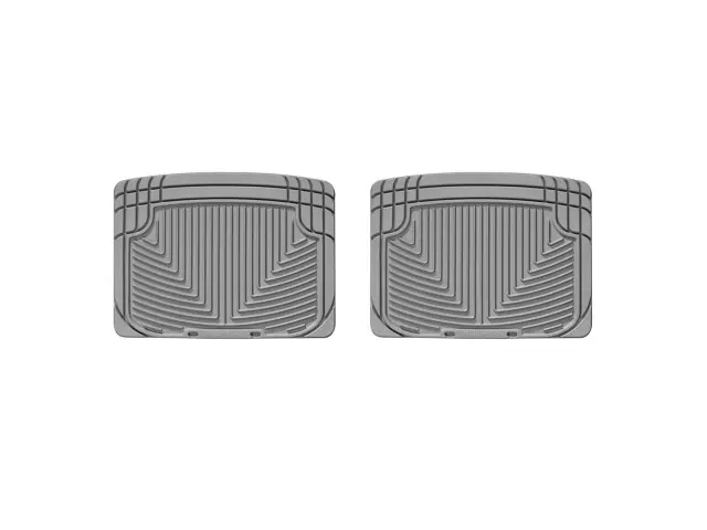 W20GR - Accessories: Rear Grey All Weather Floor Mats for WeatherTech Image