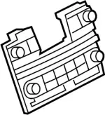 253911BU8A - Body: Control Panel for INFINITI: EX35, EX37, FX35, FX37, G25, G37, Q40, Q60, QX50, QX70 Image
