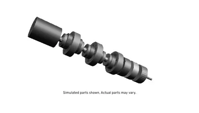 12632275 - Engine: Camshaft for Buick: LaCrosse | Cadillac: ATS, CTS, SRX, XTS | Chevrolet: Camaro, Caprice, Colorado, Equinox, Impala, Impala Limited | GMC: Canyon, Terrain Image
