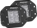 212513 - : D-Series PRO LED Light, Diffused Lens, Flush Mount, Pair for Rigid Industries Image