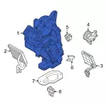 L1MZ19D597CB - HVAC: AC &amp; Heater Assembly for Ford: Explorer, Police Interceptor Utility | Lincoln: Aviator Image