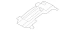 2045458440 - : Holder for Mercedes-Benz: C250, C300, C350, C63 AMG Image