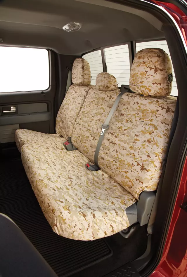 VML3Z25600D20A - Interior: Covercraft Realtree Xtra Front Seat Covers for Ford Image
