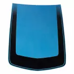 AR3Z6320000BF - Body: Hood Stripe for Ford: Mustang Image