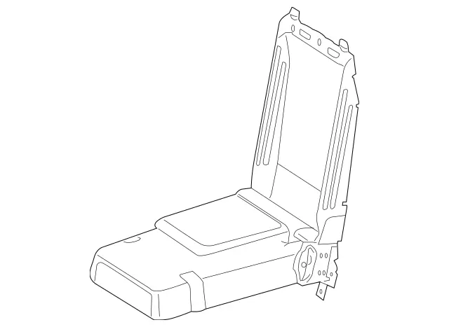 22197074308L53 - Body: Armrest for Mercedes-Benz Image