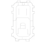 22290503091D03 - Body: Window Switch for Mercedes-Benz Image