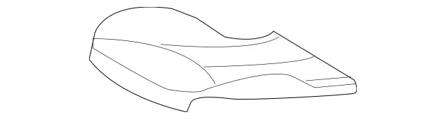 23091003469C77 - Body: Lower Cover for Mercedes-Benz Image