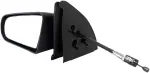 955397 - : Side View Mirror - Left, Manual Black for Dorman Image