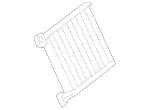 1668300261 - Heating and Ventilation: Heat Exchanger for Mercedes-Benz Image