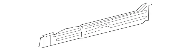 2306100710 - Substructure: Longitudinal Member for Mercedes-Benz Image