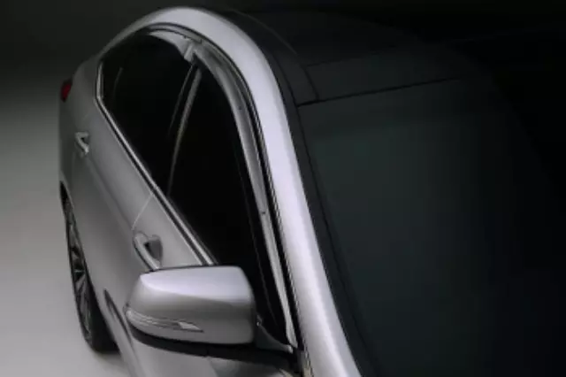 B1022ADU01 - Exterior: Door Visors for Genesis: G80 Image
