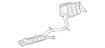 2114905659 - : Exhaust Pipe for Mercedes-Benz Image