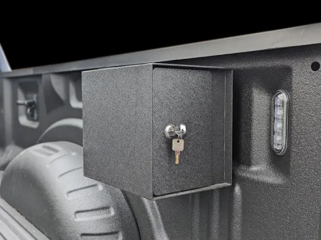 VSL3Z9906202A - Exterior: Bed Safe for Ford: E-350 Super Duty, E-450 Super Duty, F-150, F-250 Super Duty, F-350 Super Duty, F-450 Super Duty, F-550 Super Duty Image