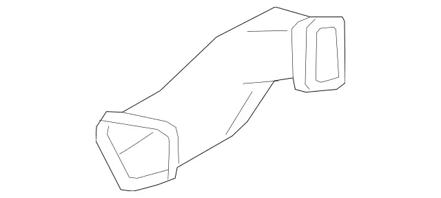 2228310746 - Heating and Ventilation: Air Duct for Mercedes-Benz: Maybach S550, Maybach S560, Maybach S600, Maybach S650, S450, S550, S550e, S560, S600, S63 AMG, S65 AMG Image image