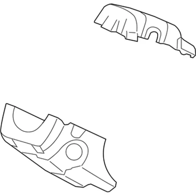 BL8Z3530AB - Steering: Column Cover for Ford: Escape | Mercury: Mariner Image