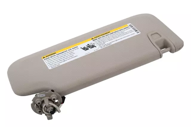 Part# 25807878 Light Neutral Driver Side Sun Visor - GM (25807878)