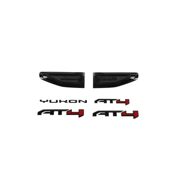 85656089 - Exterior: Yukon AT4 Emblems - Black for GMC: Yukon Image