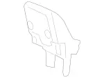 2079350108 - Rear Seat: Carrier for Mercedes-Benz Image